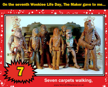 Seven carpets walking,
