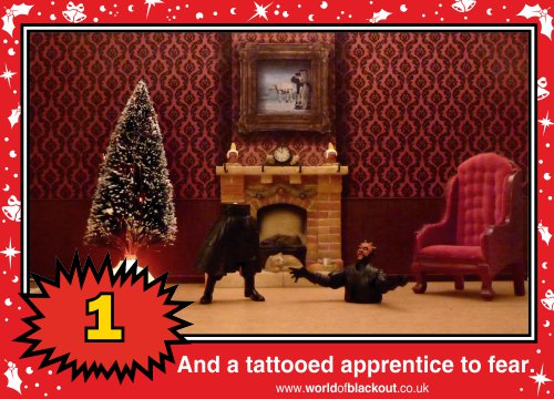 On the fifth Wookiee Life Day, the Dark Side gave to me: A tattooed apprentice to fear...