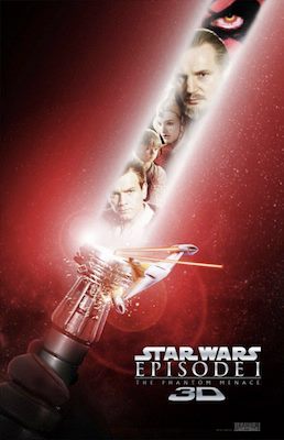 Star Wars Episode I: The Phantom Menace 3D  poster