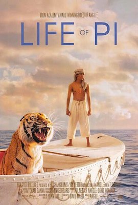 Life of Pi 3D poster