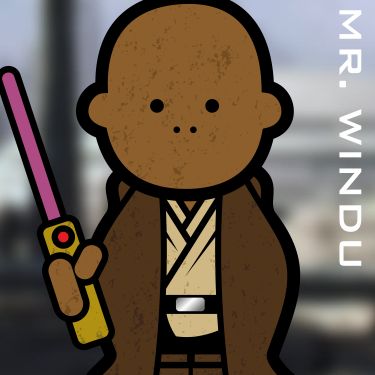 Mr. Mace Windu. A Jedi.