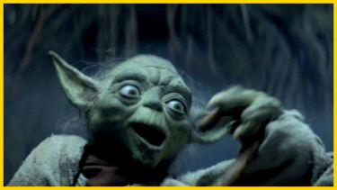 Yoda in The Empire Strikes Back