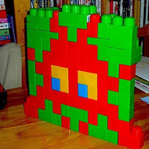 Space Invaders (3) in Megabloks