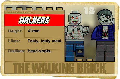 Slightly Inappropriate Lego #18 : Walkers (1)