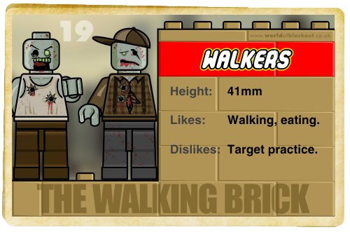 Slightly Inappropriate Lego #19 : Walkers (2)
