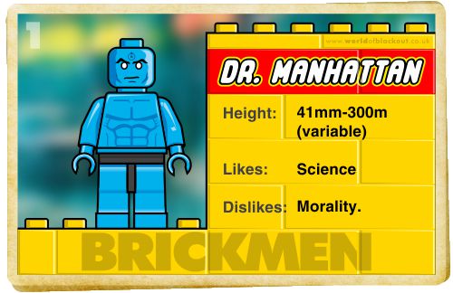 Slightly Inappropriate Lego #1 : Dr. Manhattan