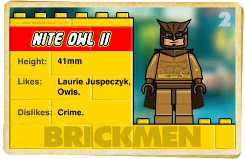 Slightly Inappropriate Lego #2 : Nite Owl II