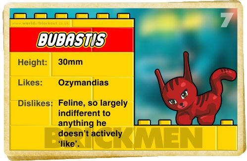 Slightly Inappropriate Lego #7 : Bubastis